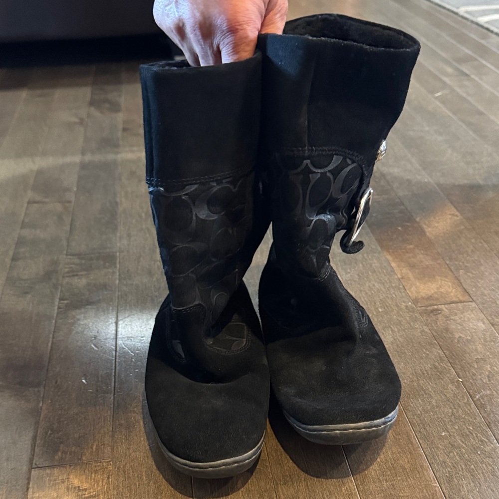 Women's Coach Black Boots